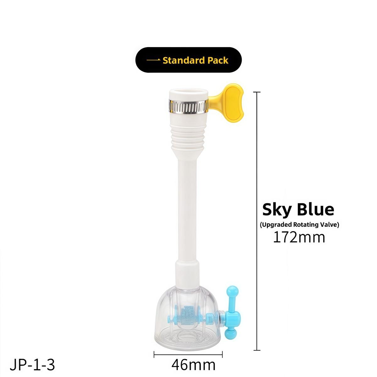 

1/3pcs Kitchen Rotatable Sink Tap Extender Sprayer Adjustable Faucet Adapter Nozzle Tap Filter Water Saving Bathroom Accessories синий