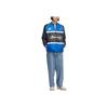 adidas Originals Lässige Vielseitige Jacke Herrenjacken Blau Schwarz JM8032