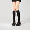 Girls Summer Thin Style Breathable Elastic Legs Thin Pressure College Wind Long Leg Socks
