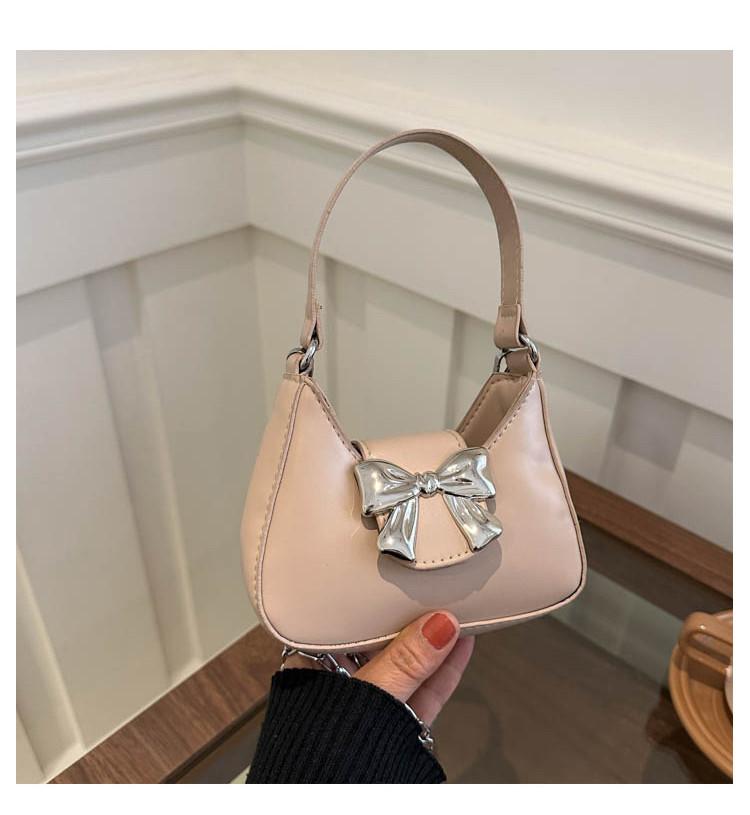 Elegant Korean Inspired Chain Shoulder Bag Stylish Small Satchel For Everyday Wear