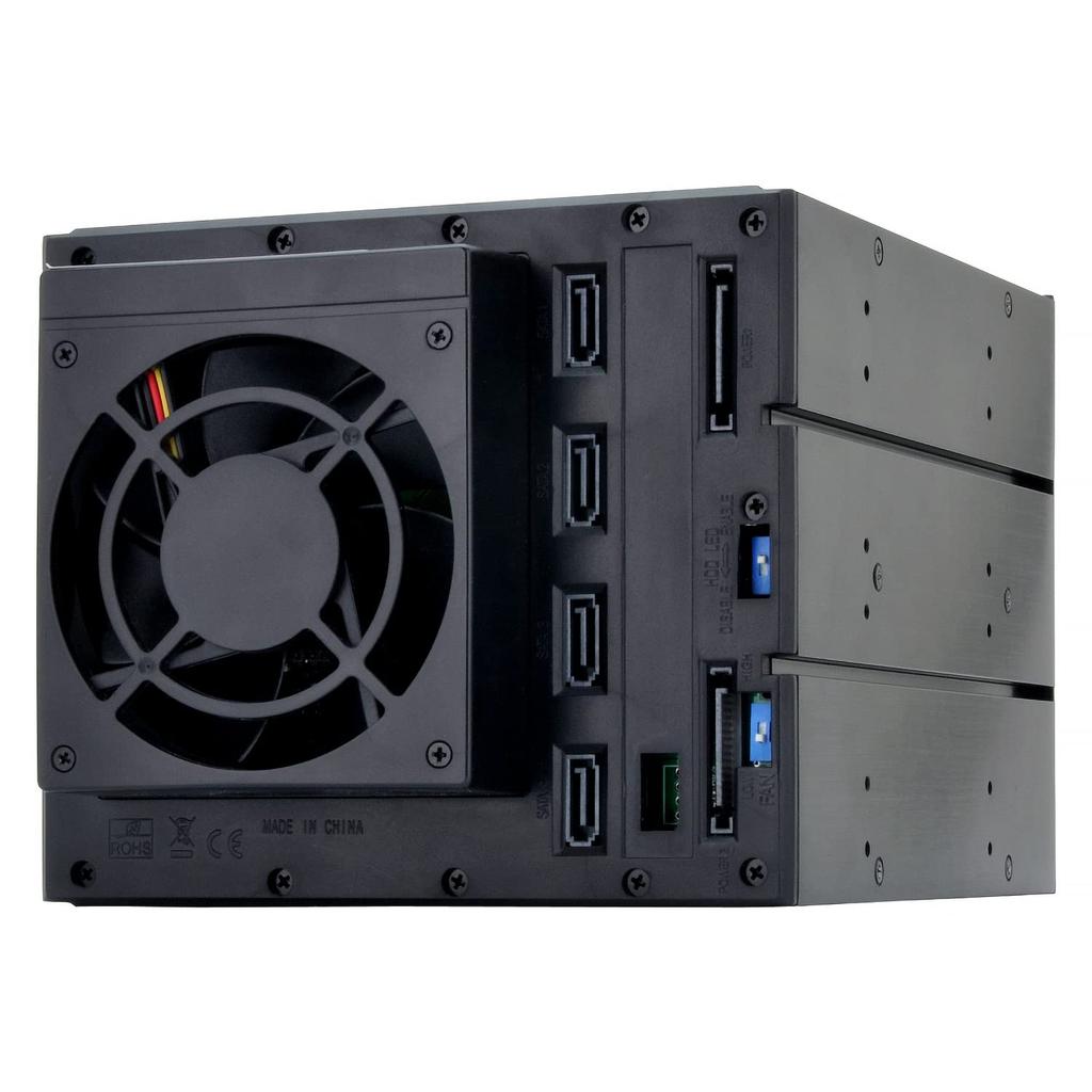 Century iStarUSA Series Removable Rack 4Bay Model V2 BPN-DE BPN-DE340SS-BK2_FP