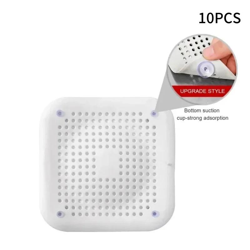 Silicone Hair Filter Sink Drain Stopper Anti Blocking Strainer for Bathroom Shower Bathtub Kitchen Floor Drain Deodorant Plug