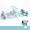10Pcs Pants Rack, Pants Storage, Household Non-Marking Pants Clip, Non-Slip Jk Hanger, Stainless Steel Skirt Clip, Drying Hanger, Delivery