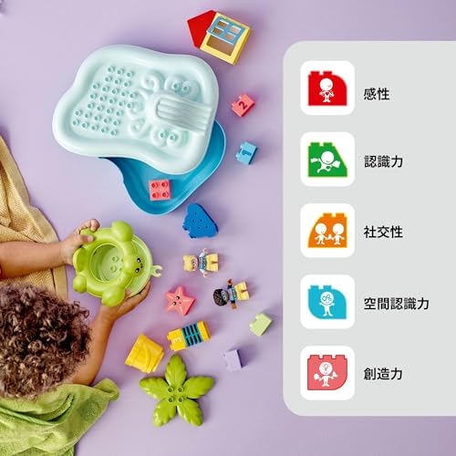 LEGO Duplo Town Water Park Toy, a great gift for birthdays, Christmas, and other educational toys for boys and girls ages 1.5, 2, and 4. Pretend play