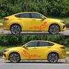 Sticker Funny Pattern Good Visual Effect Waterproof Butterfly Flower Car Body Decal