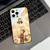 Mokey C-Curious G-Georges  Phone Case For iPhone 17,16,15,14,13,12,11 Plus,Pro Max,XS,Soft Silicone Black Cover