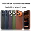 Official For Magsafe Magnetic Protect Case For IPhone 17 13 14 15 16 Pro Max 17 Air High Quality Original Technology Woven Cover