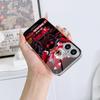 N128 Anime One Piece Gear 5 Phone Case for iPhone 16 15 13 Pro Max Samsung S24 S23 A54 A35 Xiaomi Redmi Note 13 Pro Plated Frame Tempered Glass Cover