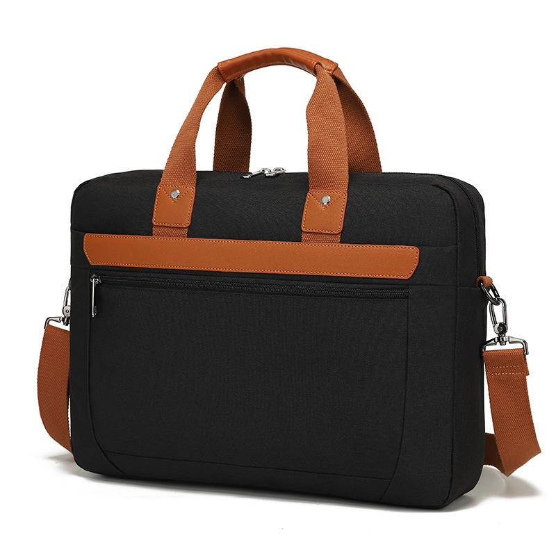Oxford Cloth Messenger Bag Casual Crossbody Bag for Men and Women Out Carrying Briefcase