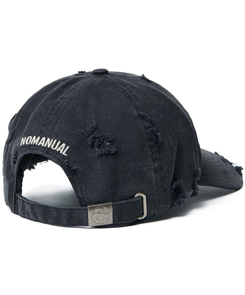 Nomaenyueol Slash Ball Cap - Washed Black