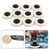 Finishing Use with or Without Polish  10 Pack of 3 inch Wool Buffing Polishing Pad Drill Die Grinder Roll Lock Sanding Disc