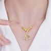 Transfer Beads Smart Necklace Women'S Niche Design High-End Gold Store The Same Light Luxury Exquisite Fashion Versatile Collarbone Chain Quality
