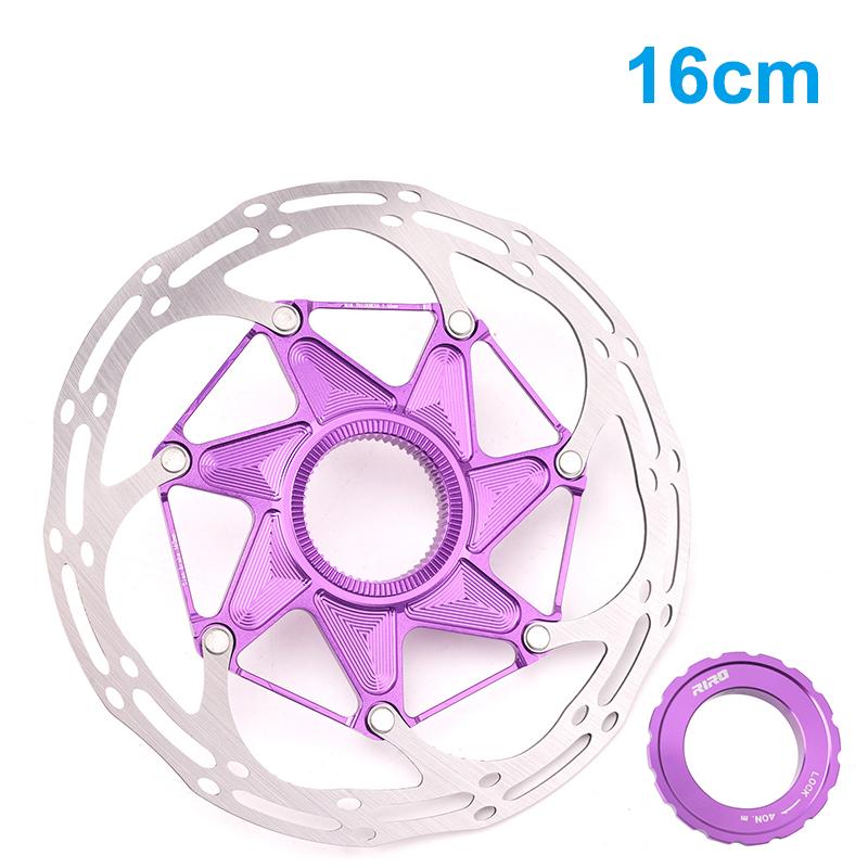 Bicycle Center Lock Rotor Hollow Heat Dissipation Wind Breaking For Road Mountain Bike Disc Brake Accessories