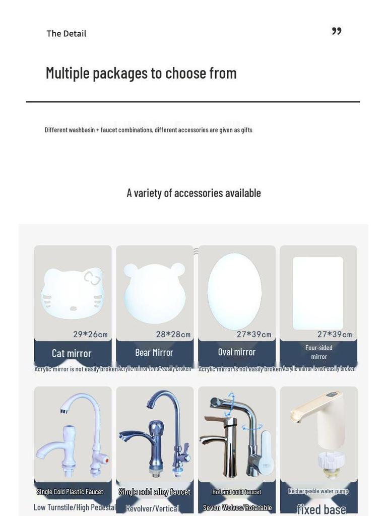 Compact Wall-Mounted Rectangular Washbasin for Small Spaces