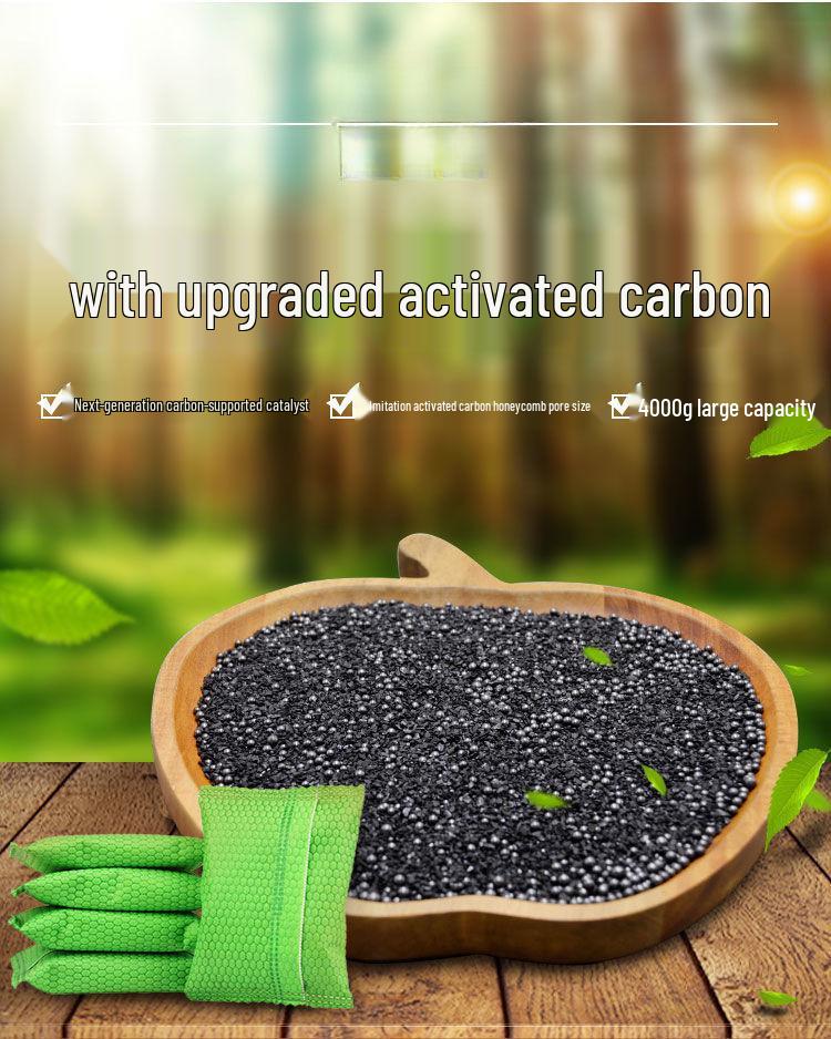 Bamboo Charcoal Bag for Odor and Formaldehyde Removal In Homes and Cars