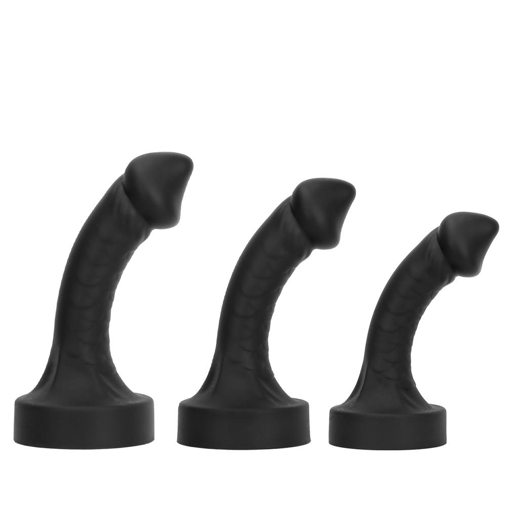 Silikonové dildo Oversized anální kolík masturbátor Fisting Big Dick Realistický popruh na penis na penisu BDSM