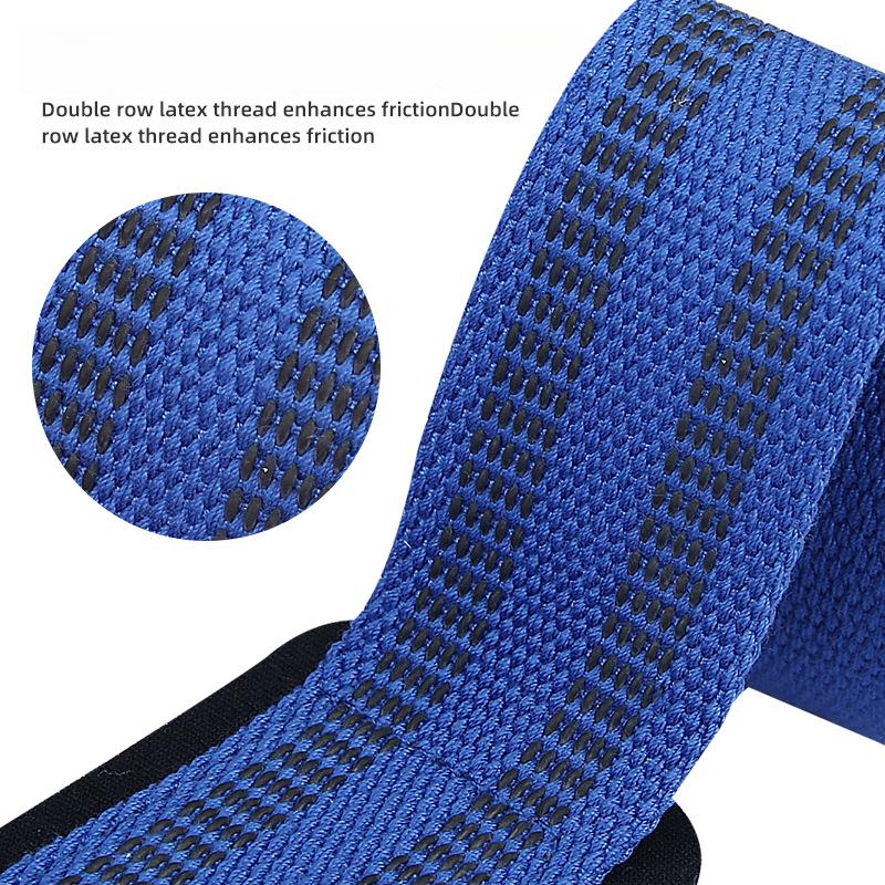 Sportowy stabilizator nadgarstka pas siłowy fitness pas do podciągania przysiady podnoszenie ciężarów trening hantlami antypoślizgowy odporny na zużycie pas do podciągania