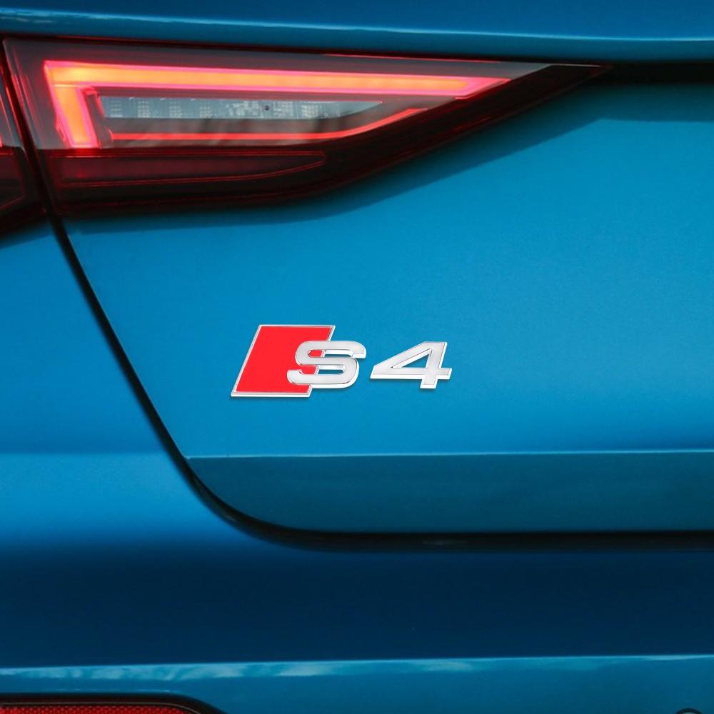 3D ABS S7 S8 S3 S4 S5 S6 Emblem Car Rear Trunk Badge Tail Logo Sticker Decoration Decal For Audi Auto Modification  Accessories
