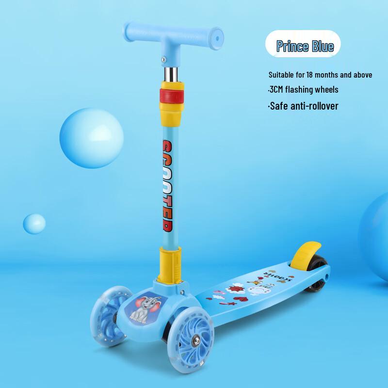 MDUG Kids Scooter with Flashing Wheels