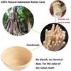 UPORS Rattan Bread Proofing Basket Natural Oval Rattan Wicker Dough Fermentation Sourdough Banneton Bread Basket