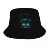 Custom Cheshire Cat Bucket Hat Unisex Women Cartoon Animal Outdoor Sun Summer Camping Fishing Cap