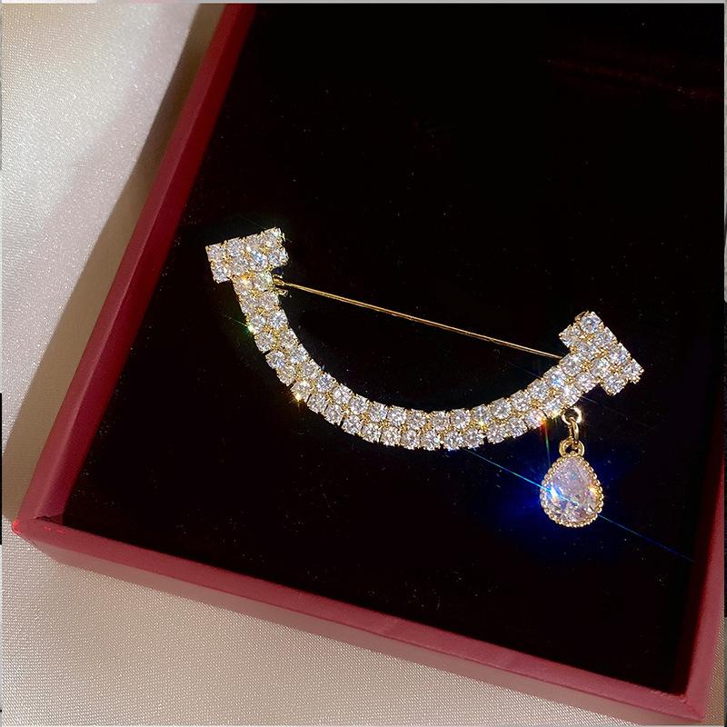 Elegant Wheat Ear Alloy Brooch: High-Grade Pin for Coats and Suits