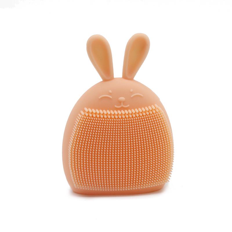 Silicone Facial Cleansing & Exfoliating Brush with Baby Bath & Massage Features