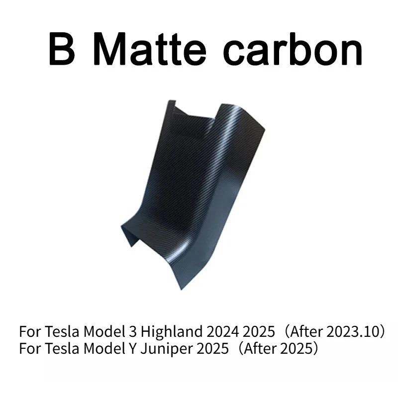 For Tesla Model Y Juniper 2025 Rear Screen Cover Protector Frame Back Air Vent Trim Protective White Car Interior Accessories