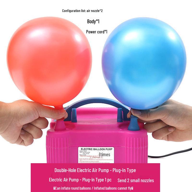 Rechargeable Electric Balloon Inflator Pump - Portable Outdoor Magic Balloon Strip Pump