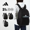 Adidas Black X H47 X W30 X School B4 Laptop Expandable Perfect for Junior and Senior High School Club Bag Men's Backpack, No. 68561, Sky, D19/23cm,