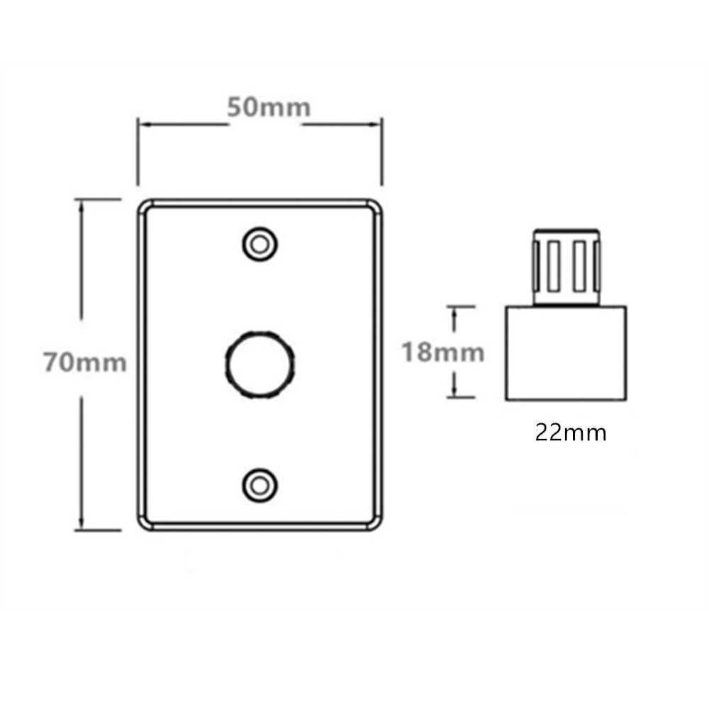 12V Dimmer Schalter Für RV Boot Lkw Camper Anhänger LED Licht PWM Dimmen Schalter