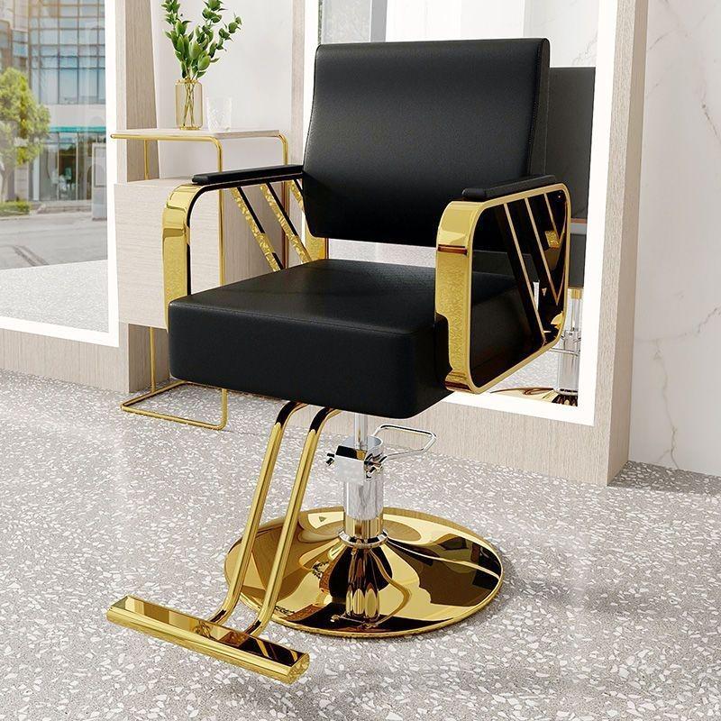 High-End Reclining & Liftable Barber Chair for Salon and Hairdressing