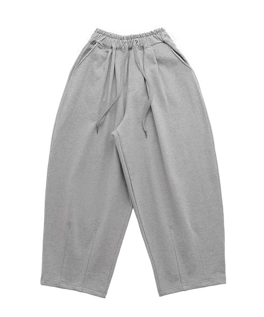A NOTHING Heavy-Terry Balloon Sweat Pants (Gray)