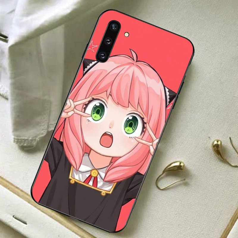 Anime Anya Forger Phone Case for Samsung A51 A30s A52 A71 A12 for Huawei Honor 10i for OPPO Vivo Y11 Cover