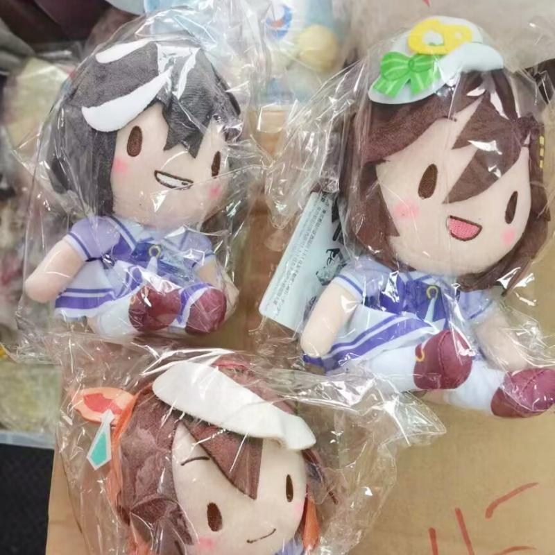 Genuine Uma Musume Pretty Derby Fuwa Petit Plush Dolls Kitasan Black Satono Diamond Manhattan Cafe Anime Fufu Toys For Gift