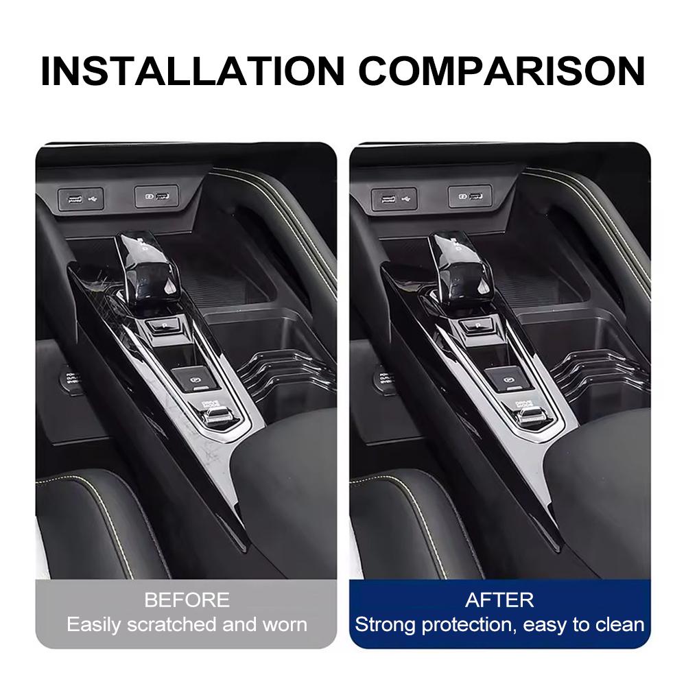 Car Interior TPU Film for Geely COOLRAY 2025 2025 2025 Binyue Cool Gear Panel Center Console Anti-scratch Pre-cut PPF Cover