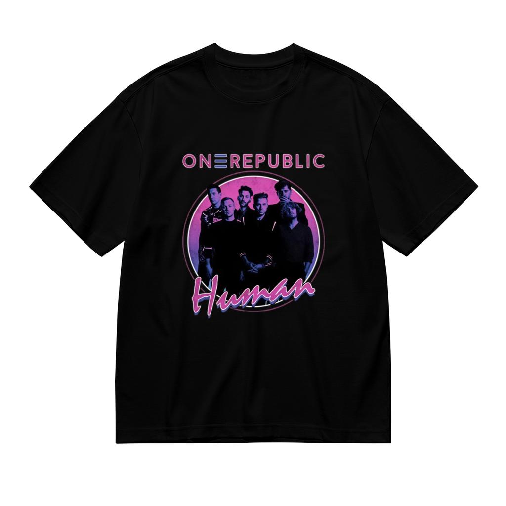 Sale VTG OneRepublic Band Human Tour Cotton Full Size Unisex Shirt