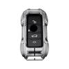 BMW Key Cover: Compatible with BMW X1, X2, X3, 320li, 5 Series, 3 Series, 7 Series, 525li - Metal Business Shell Case.