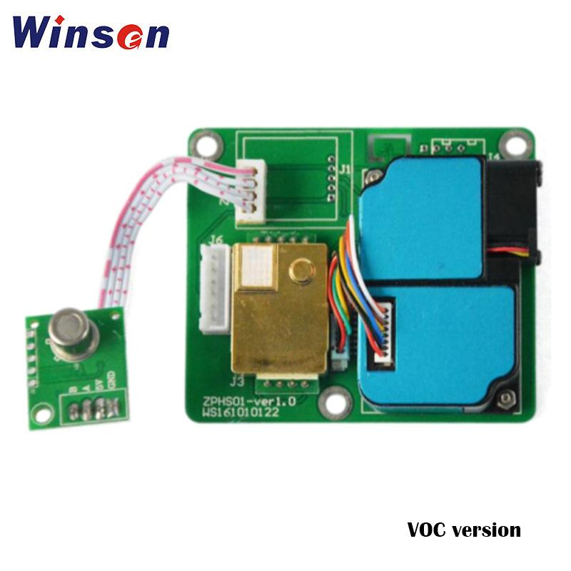 1pc Winsen ZPHS01 Multi-in-One Sensor Module CO2/PM2.5/CH2O/TVOC and Temperature & Humidity Detection UART Output Two Version