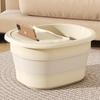 Foldable Thickened Foot Soak & Massage Basin for Home Use