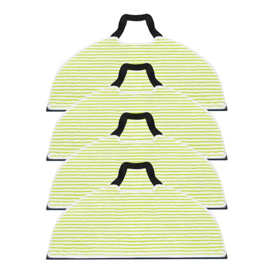 1/2/4 vnt. Atsarginis šluostės robotas dulkių siurblys šluostės audinys atsarginės pagalvėlės skirtos Shark šluotai RV2410WD/RV2610WD/RV2610WA WFUS