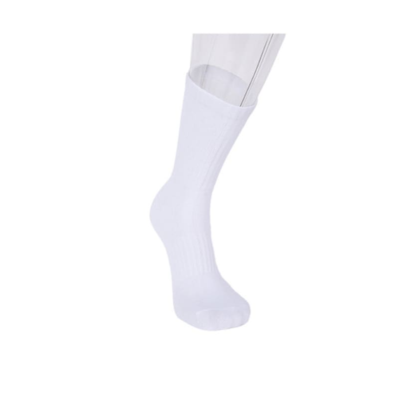 LECAF Medium Socks White 5 Pack LE4A167WHM