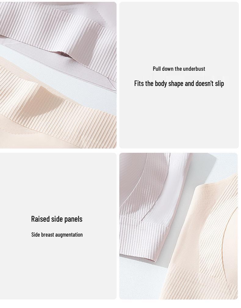 Comfort Lift Seamless Bra: Enhancing Small Busts, Breathable, Wire-Free, and Back-Smoothing