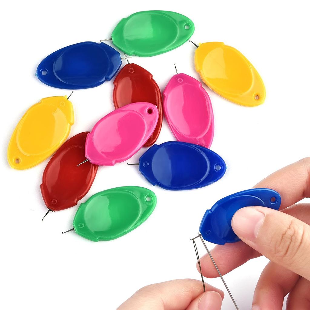 Needle Threader Hand Machine Sewing Automatic Thread Device For Elderly Guide Needle DIY Home Sewing Accessories Threading Tools