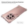 ENKAY HAT PRINCE For OnePlus Ace 3 5G/12R 5G Clear Case Four Corners Reinforced Anti-Slip Strip Edge TPU Phone Cover