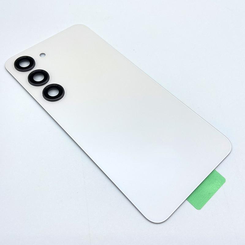 NEW For Samsung Galaxy S23 Back Cover Glass Rear Door Housing Battery Replacement For Galaxy S23 S 23 With Lens