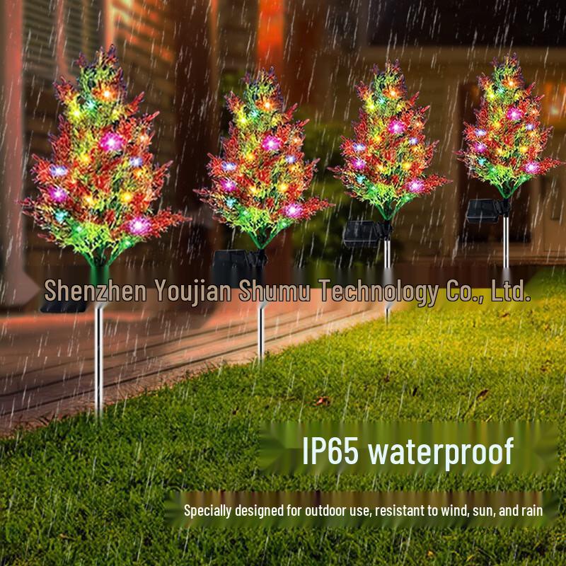 Solar Christmas Tree Decorative Lights