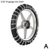 Universal Motorcycle & Scooter Anti-skid Chain, 30017 & Breaking, Ice Design Snow Encrypted Tire Bold Anti-slip, T1E1