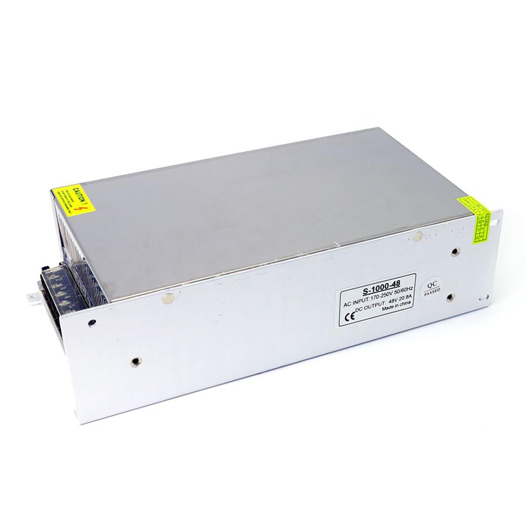 AC 100-240V To   48V 7.5A 360W  Voltage   Regulated Switching Power-Supplys Adapter Converter for Strips Light Camera Computer Project Radi