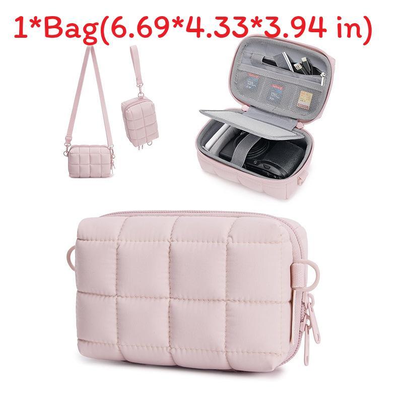 Lightweight Waterproof Digital Camera Case With Multiple Compartments For Travel